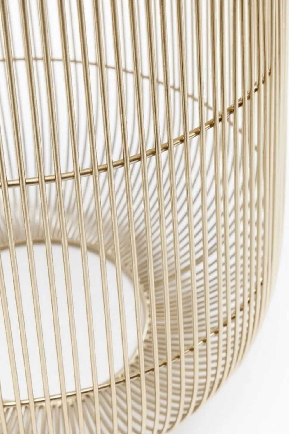 Bijzettafel Wit Marmeren Messing Ø32cm