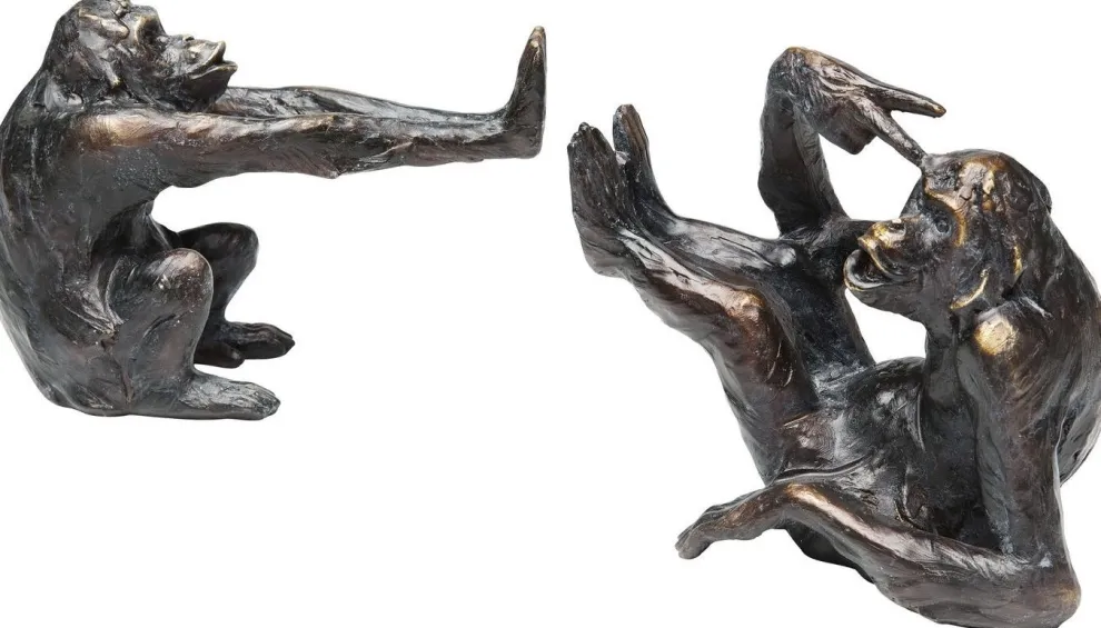 Boekensteun Aap (2-delig)