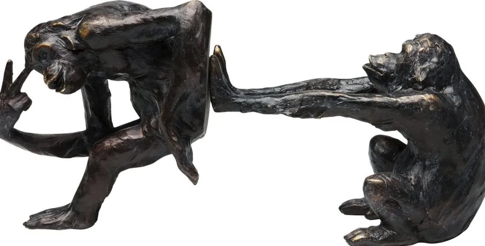 Boekensteun Aap (2-delig)