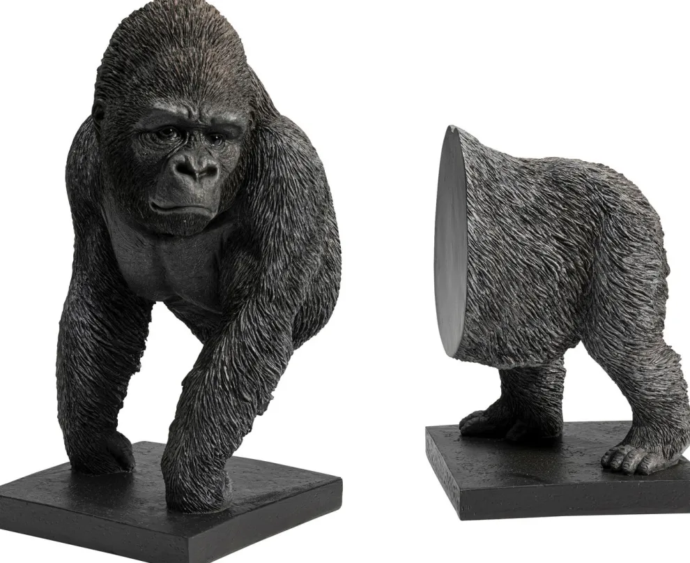 Boekensteun Gorilla (2-delig)