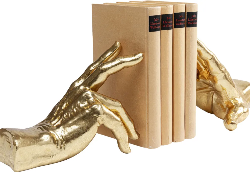 Boekensteun Holding Fingers (2-delig)