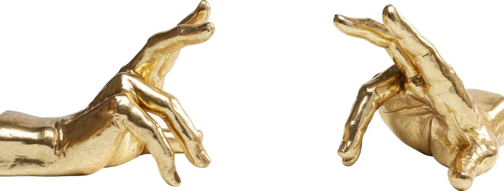 Boekensteun Holding Fingers (2-delig)