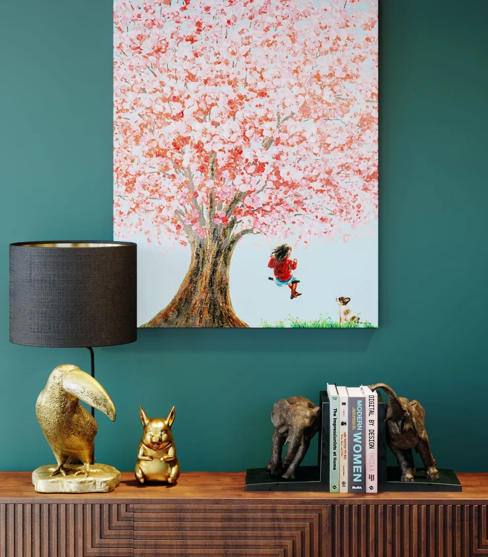 Boekensteun Olifanten 25cm (2-delig)