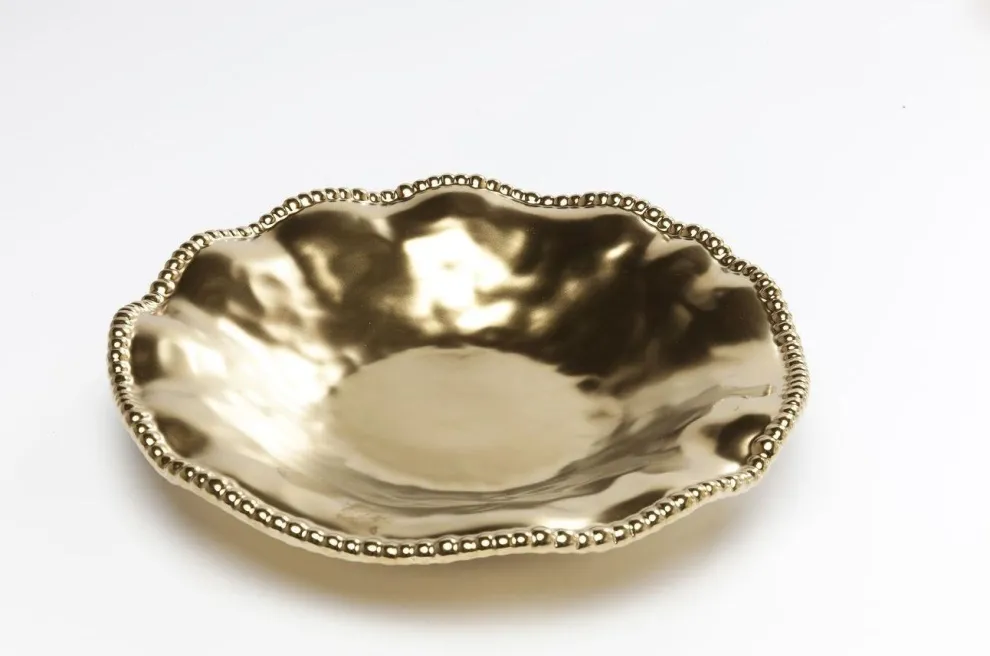 Bord Bell Goud Ø36cm