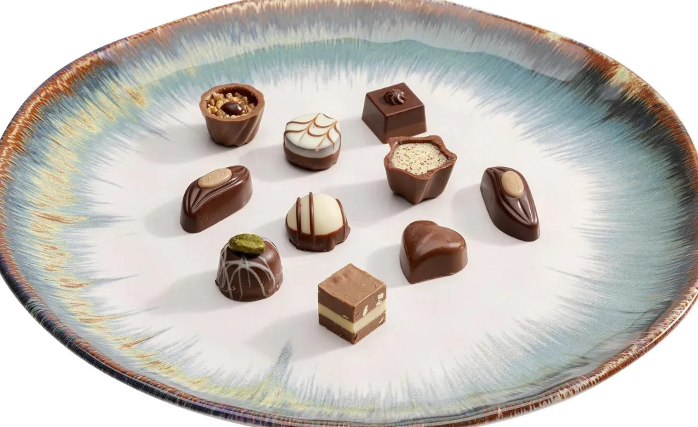 Bord Laguna Blauw Ø26cm