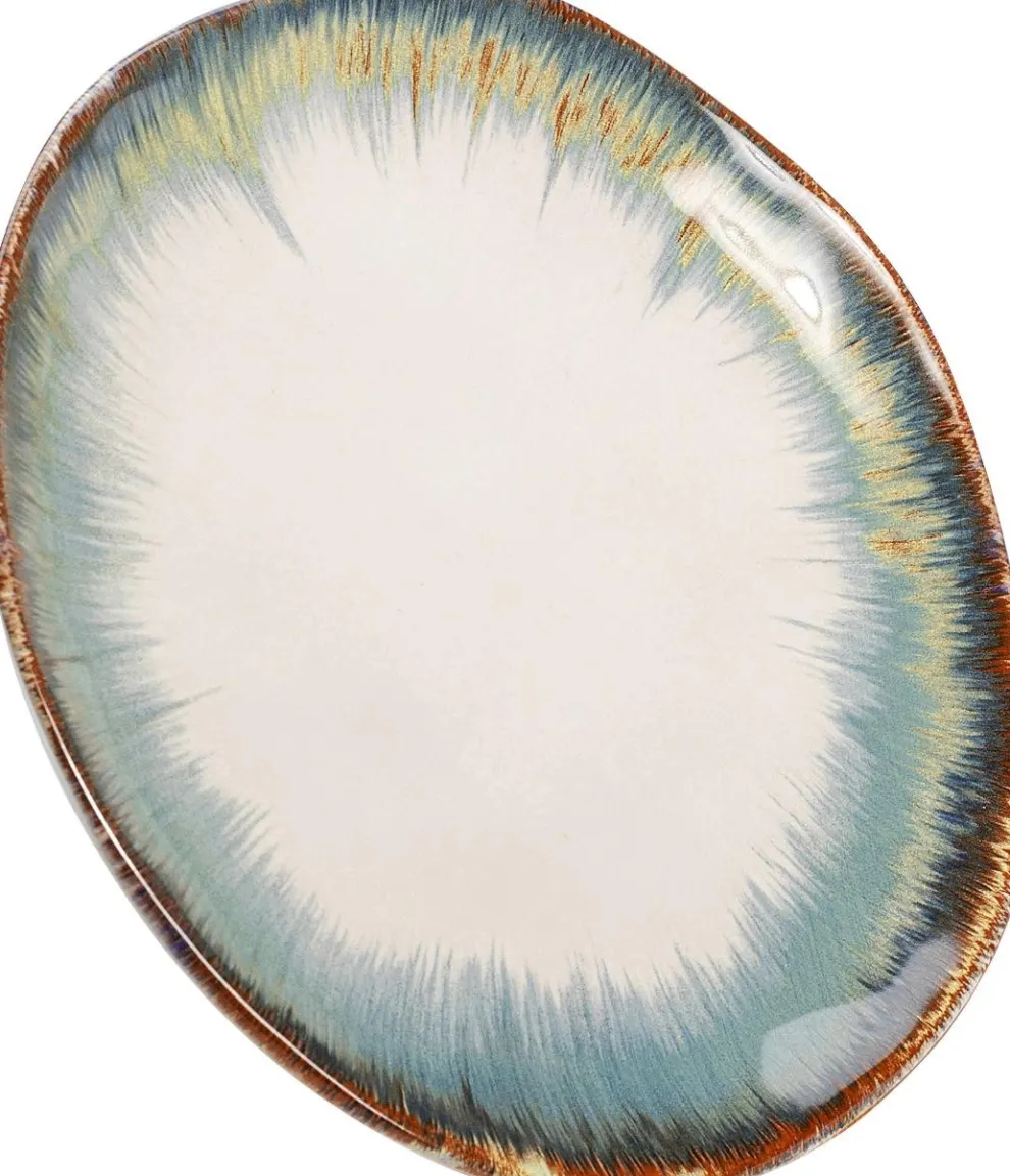 Bord Laguna Blauw Ø20cm