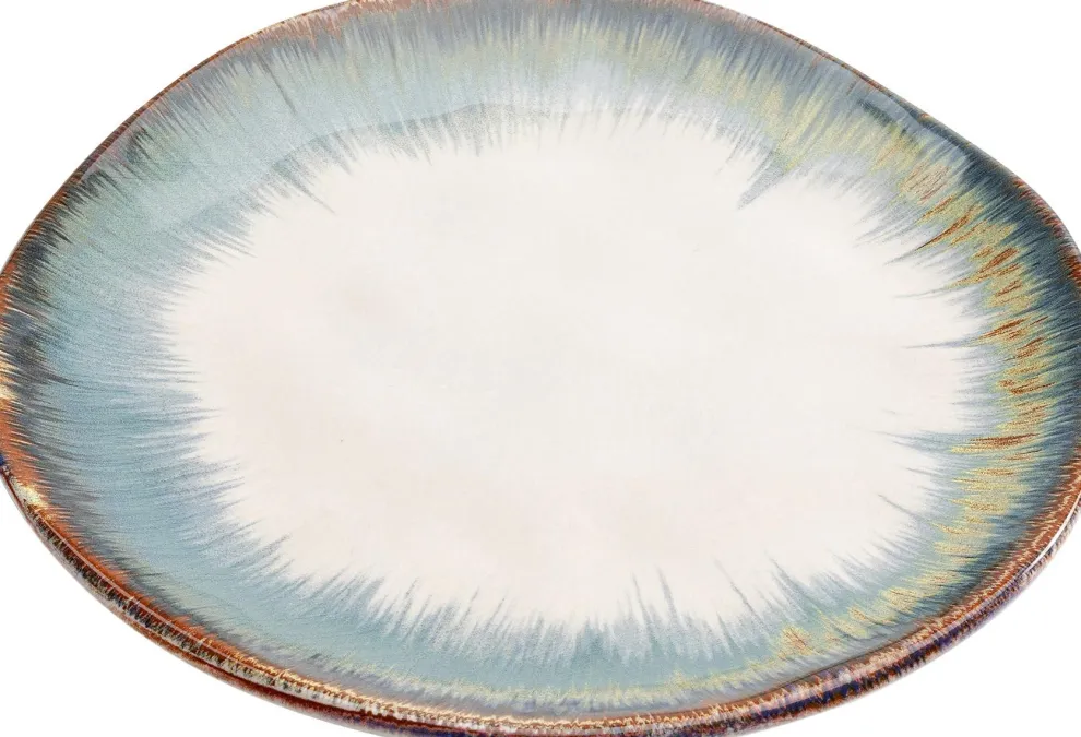 Bord Laguna Blauw Ø20cm