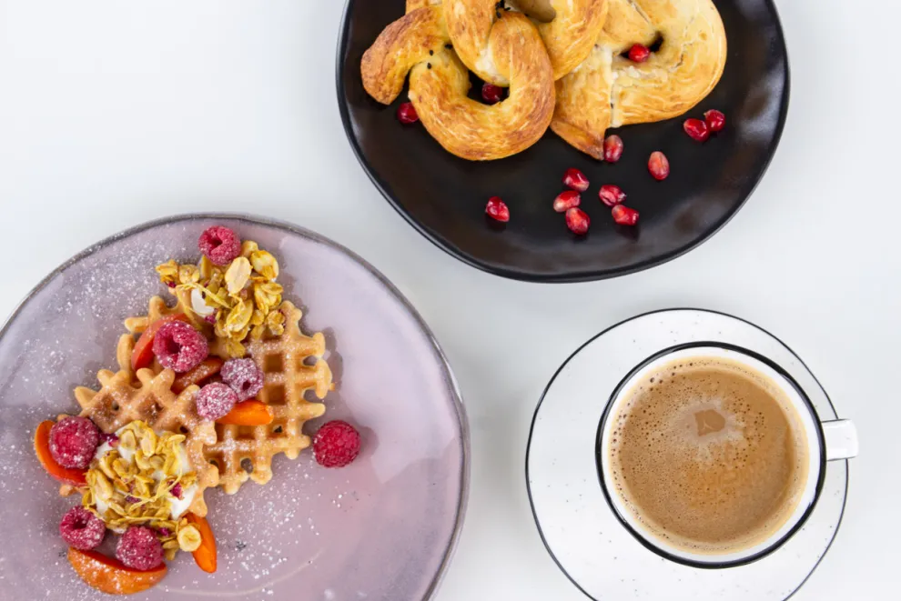 Bord Organic Zwart Ø26cm