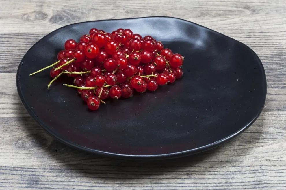 Bord Organic Zwart Ø20cm