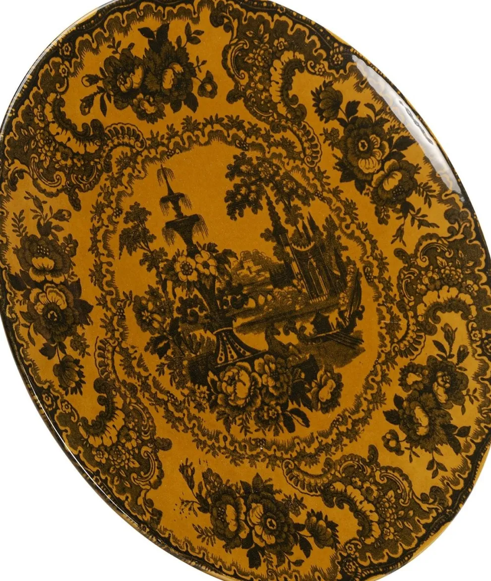 Bord Sakura Geel Ø27cm