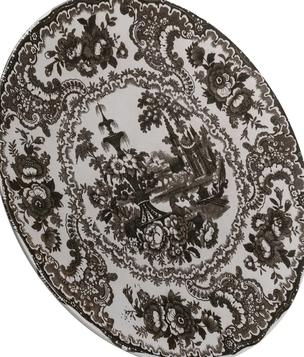 Bord Sakura Grijs Ø27cm