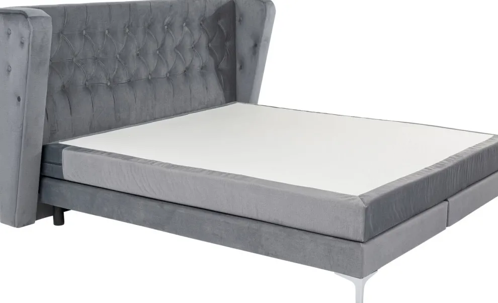 Boxspringbed Benito Moon Grey 180x200cm