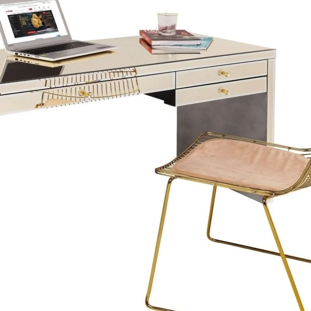 Bureau Luxury Champagne 140x60cm