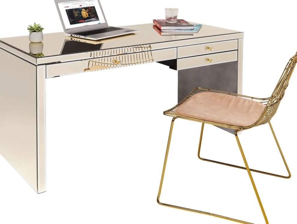 Bureau Luxury Champagne 140x60cm