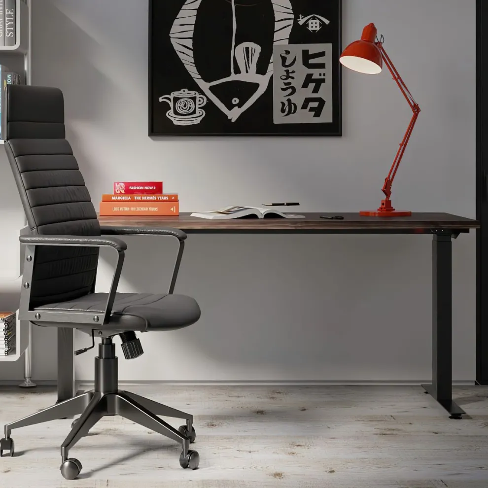 Bureau Office Harmony Donker 200x100cm