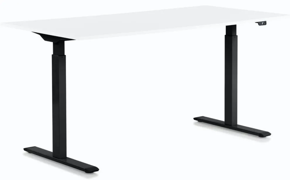 Bureau Office Smart Zwart Wit 160x80cm
