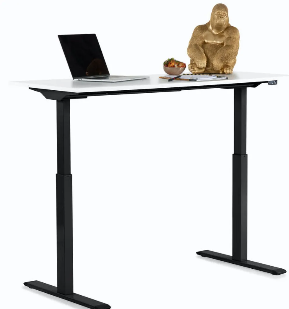 Bureau Office Smart Zwart Wit 160x80cm