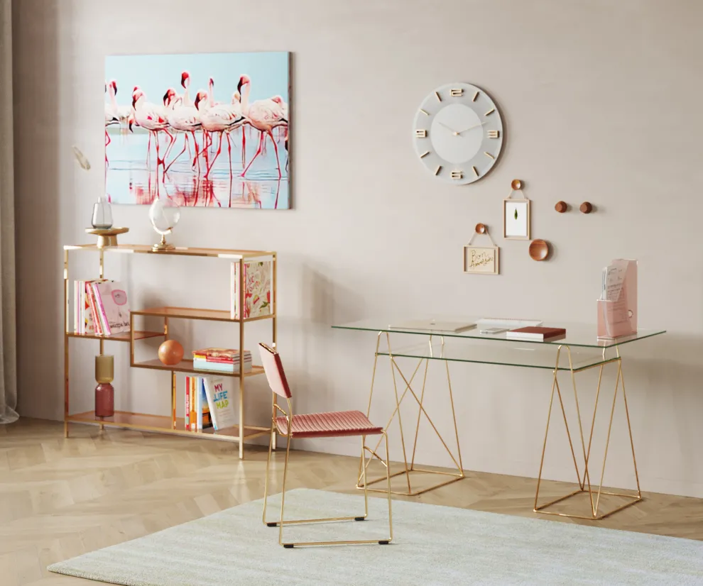 Bureau Polar Messing Mat 8mm ESG