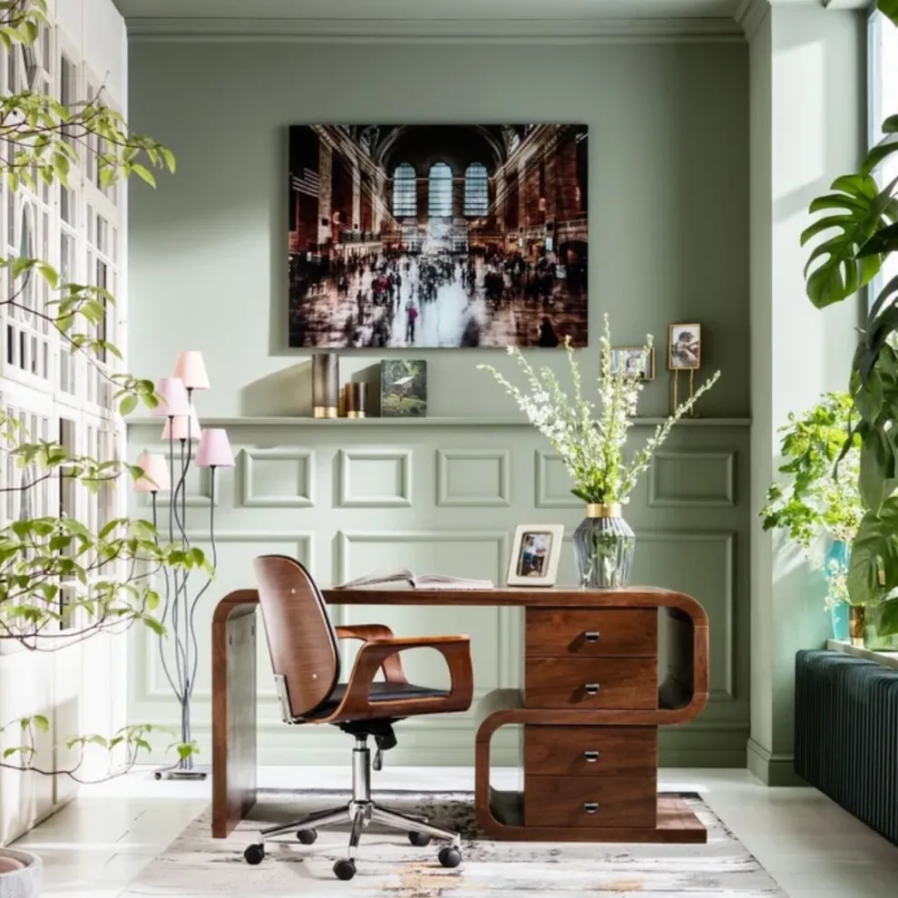 Bureau Soft Snake Walnut 150x70cm