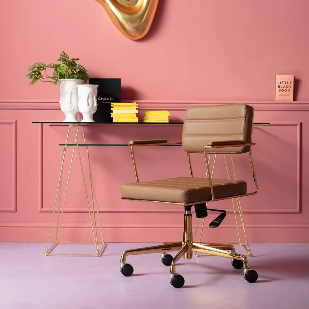 Bureaustoel Dottore Bruin