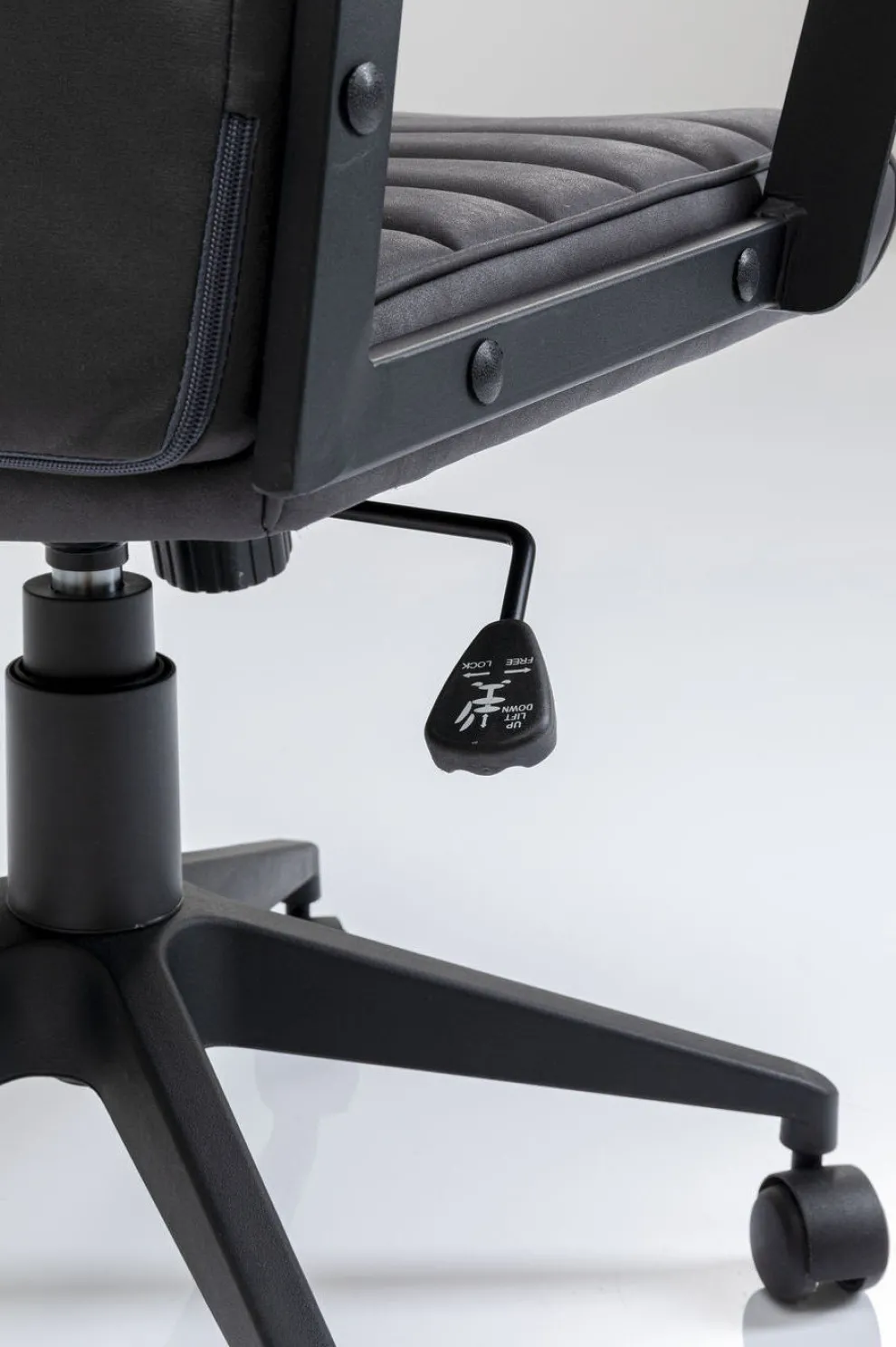 Bureaustoel Labora Hoog Zwart