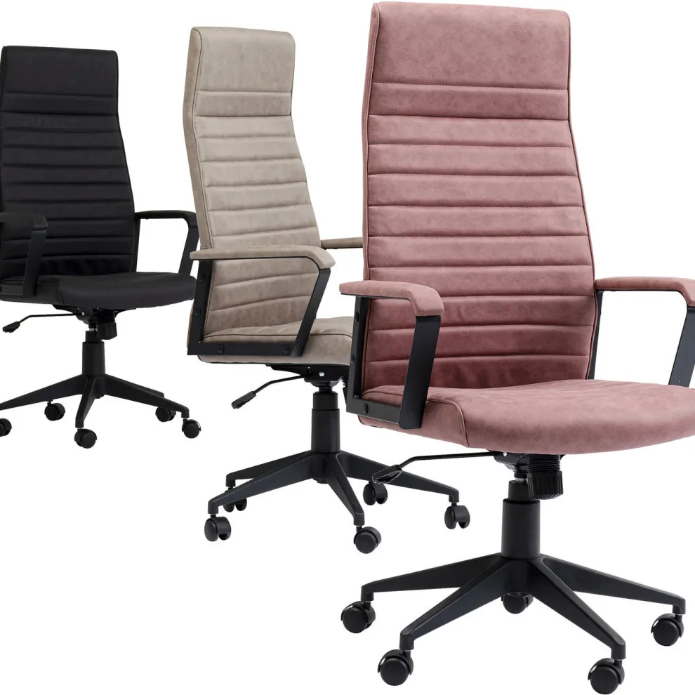 Bureaustoel Labora Hoog Zwart