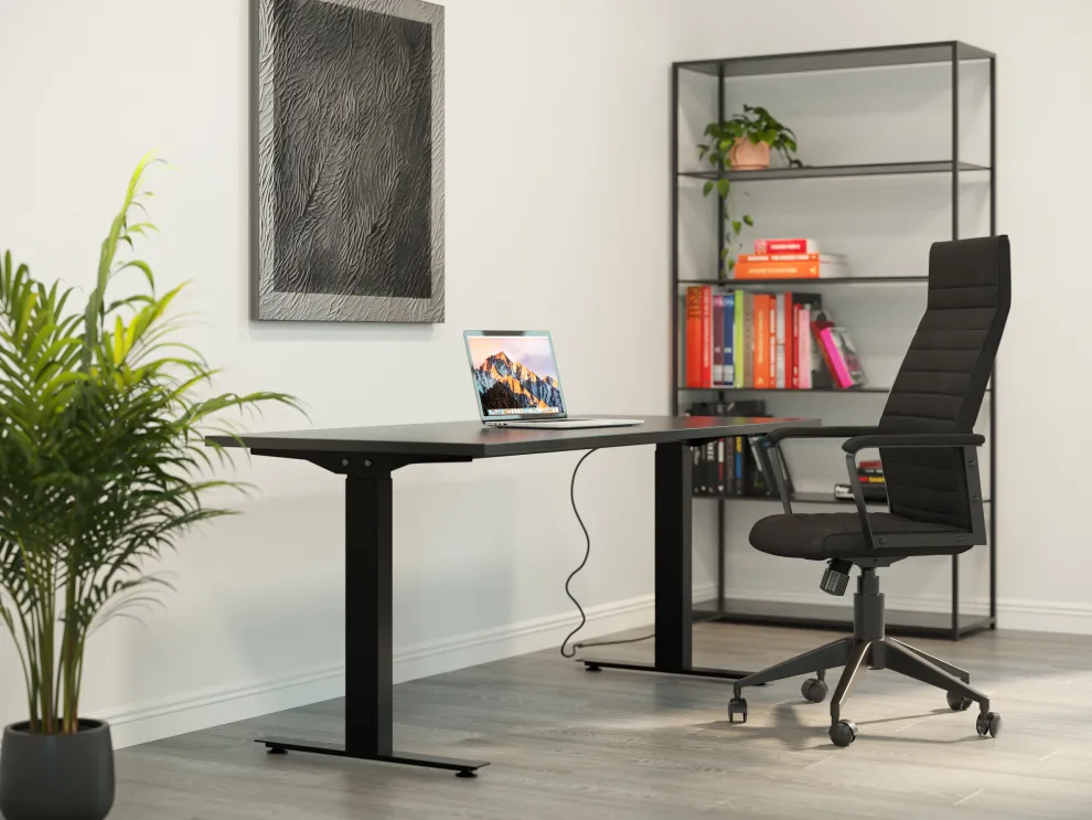 Bureaustoel Labora Hoog Zwart