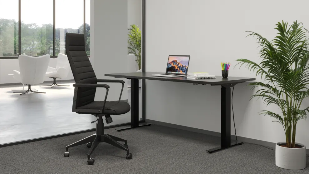 Bureaustoel Labora Hoog Zwart