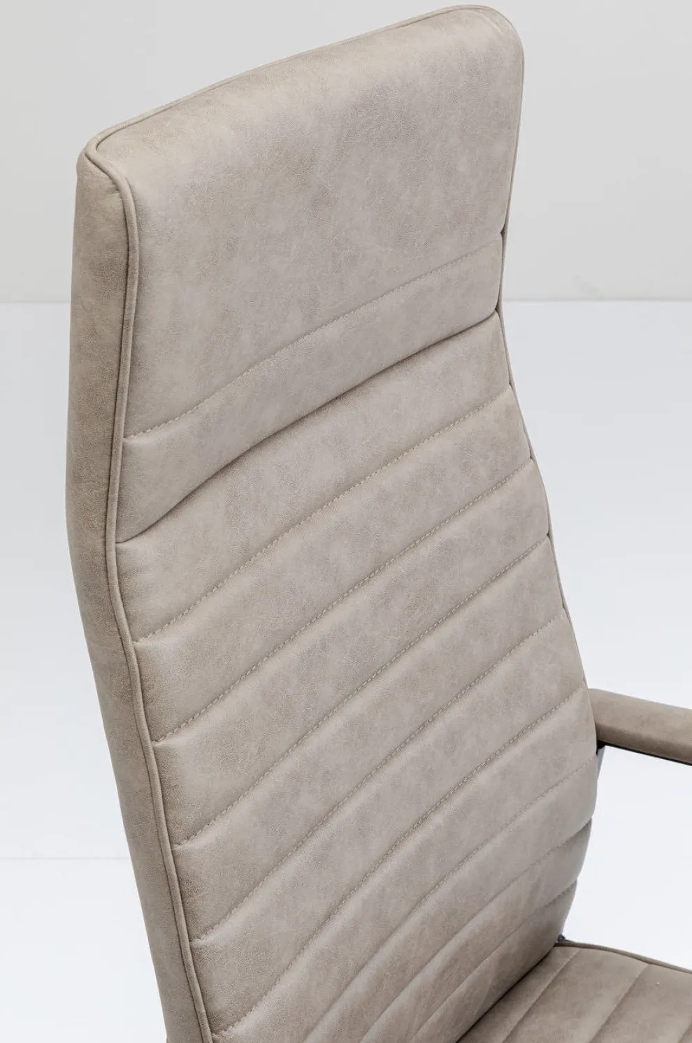 Bureaustoel Labora Hoog Pebble