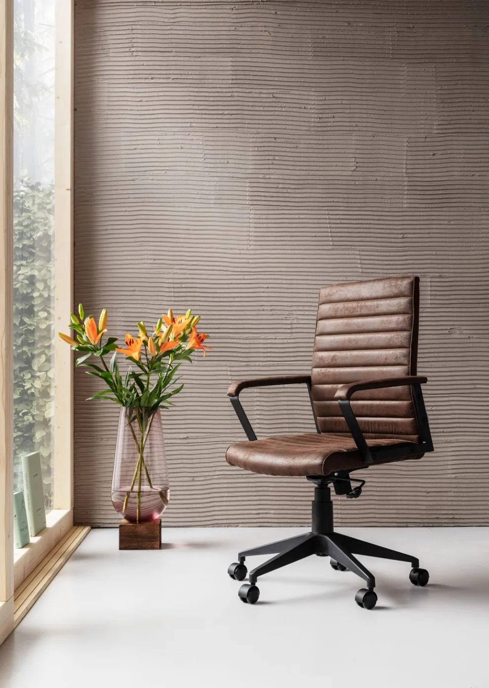 Bureaustoel Labora Bruin