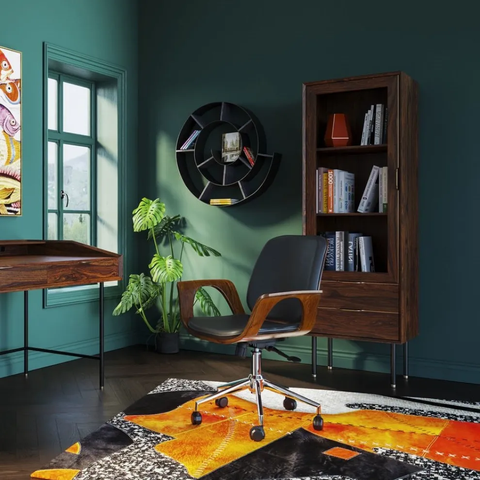 Bureaustoel Patron Walnoot