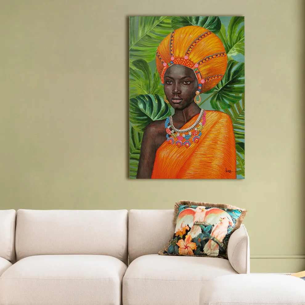 Canvas African Beauty 70x100cm