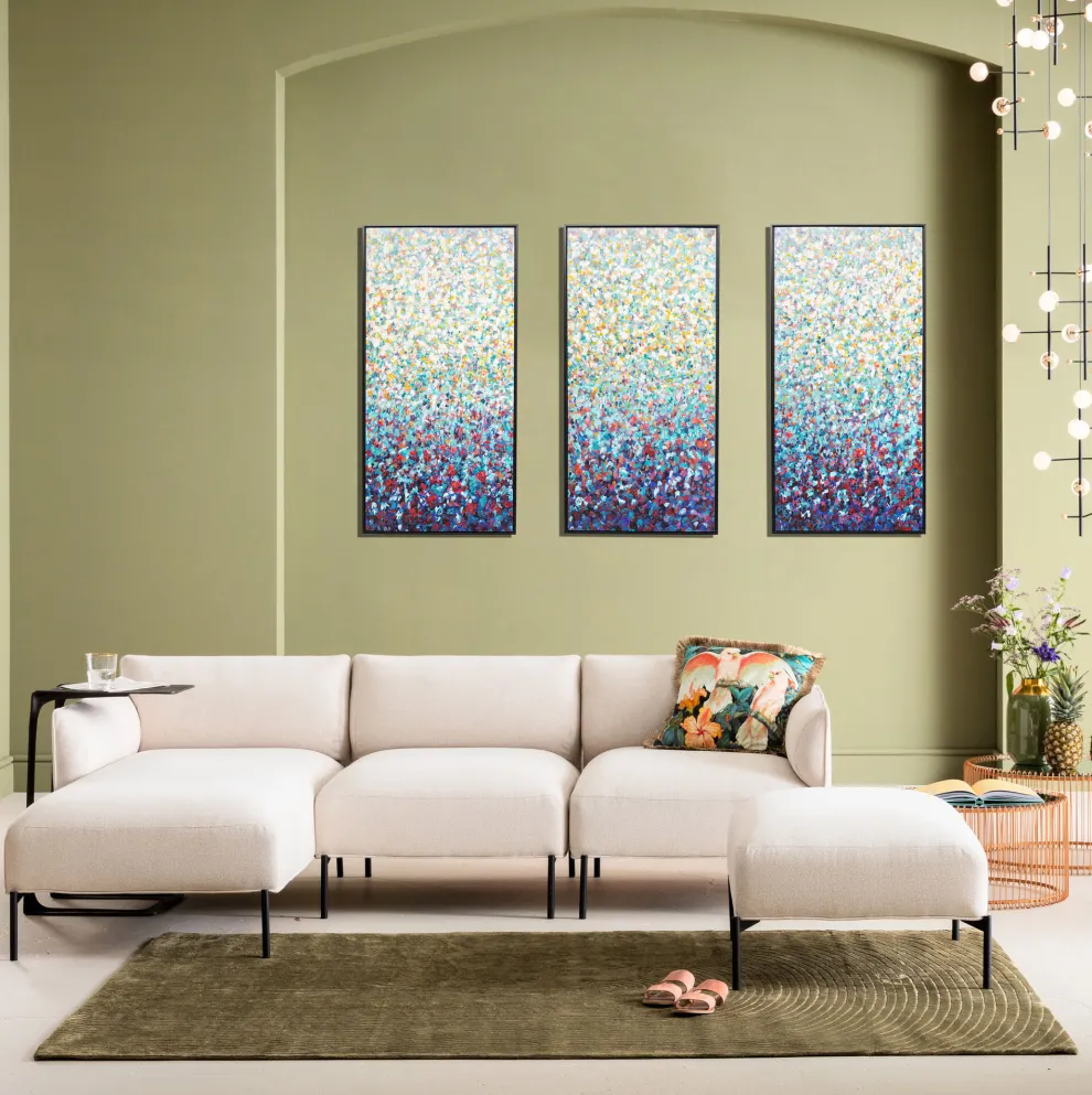 Canvas Konfetti (3/Set) 240x160cm