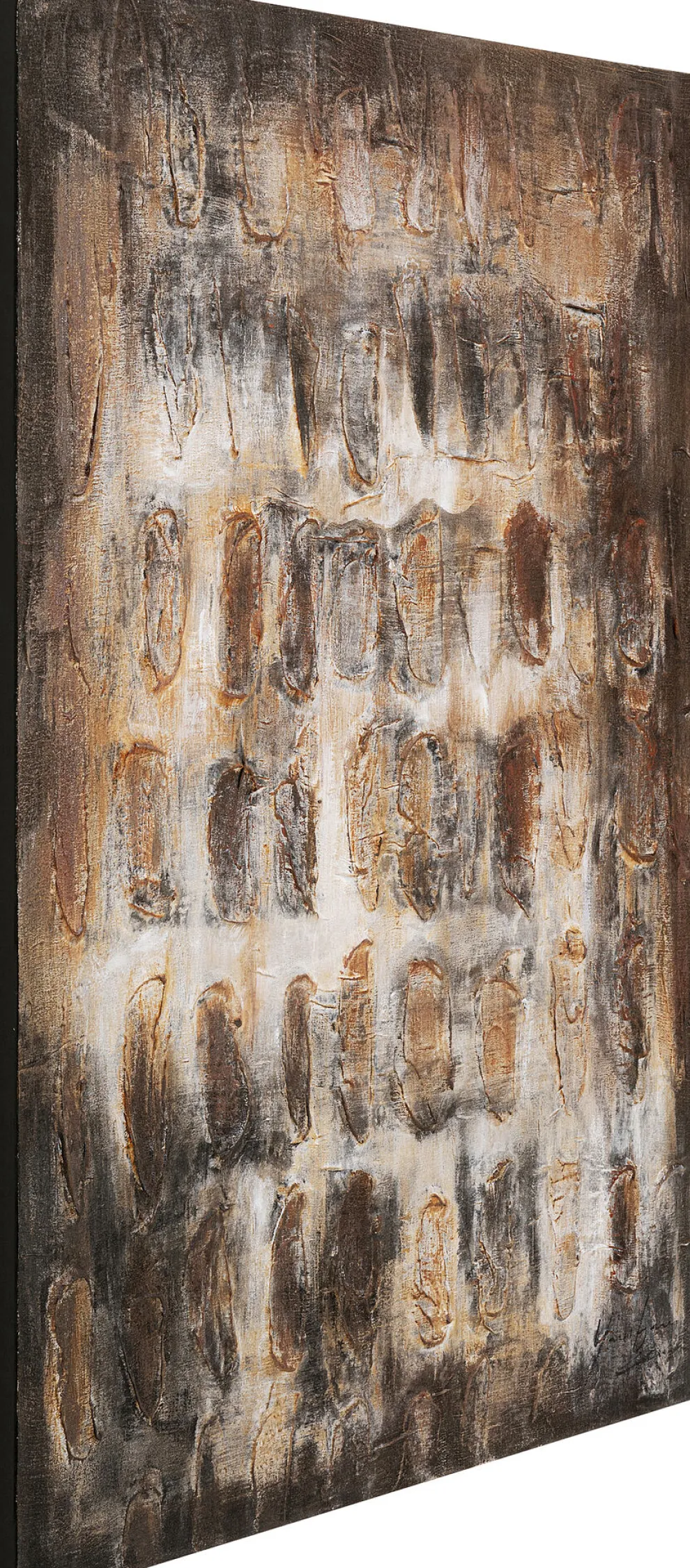 Canvas Schilderij Shadows Bruin 90x120cm