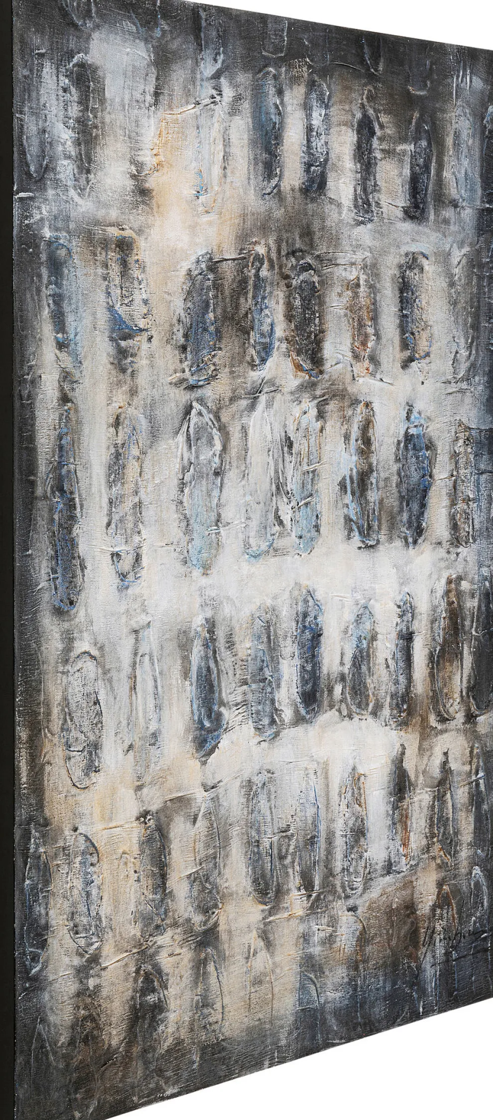 Canvas Schilderij Shadows Grijs