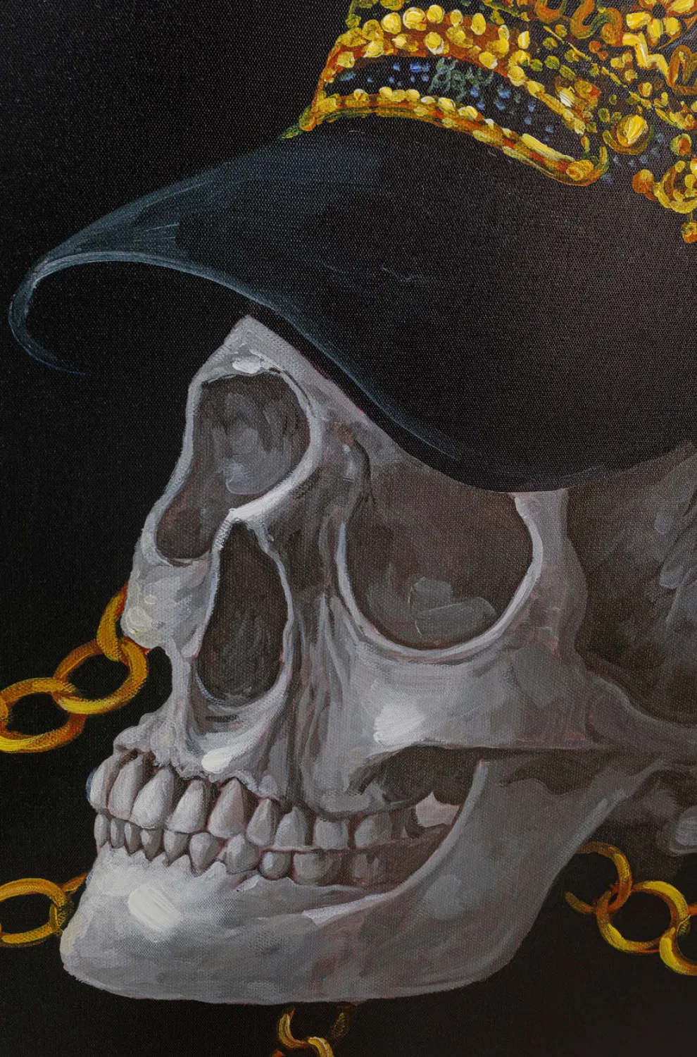 Canvas Skull Gang 90x120cm