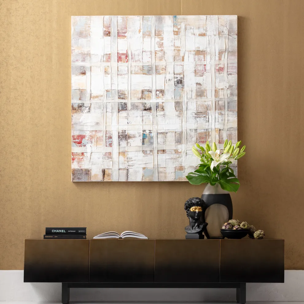 Canvas Treccia 120x120cm