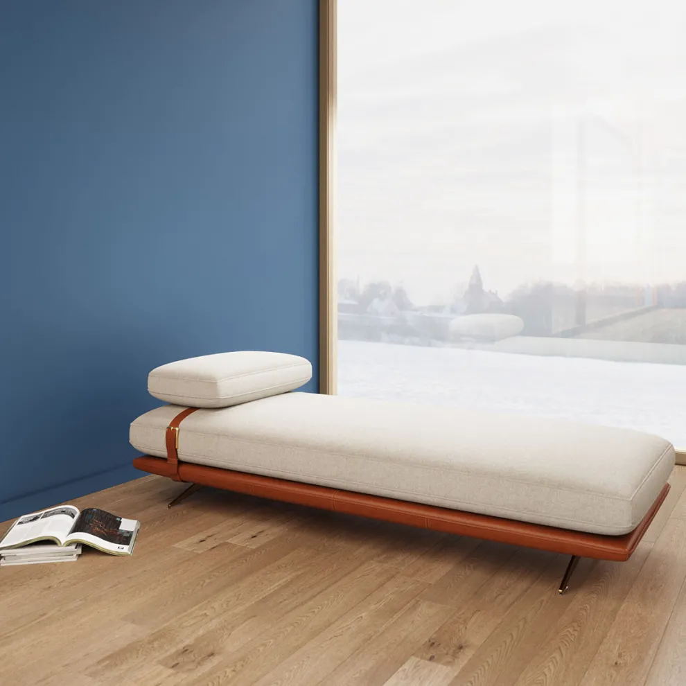 Chaise Longe Charles 187cm