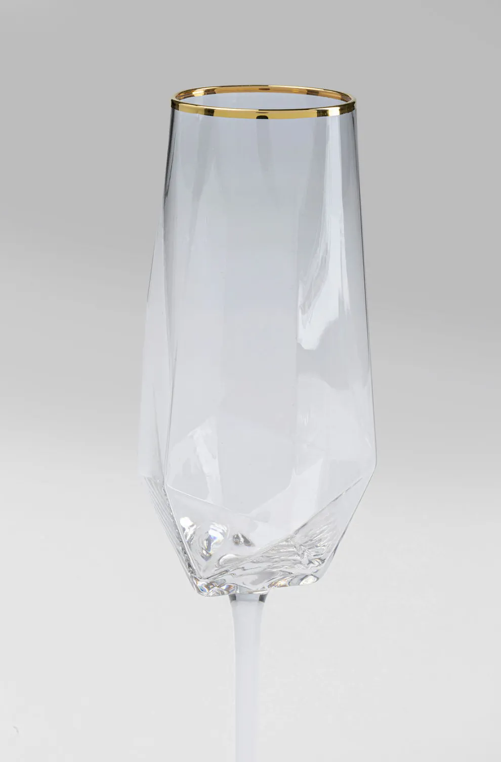 Champagneglas Diamond Gouden Rand