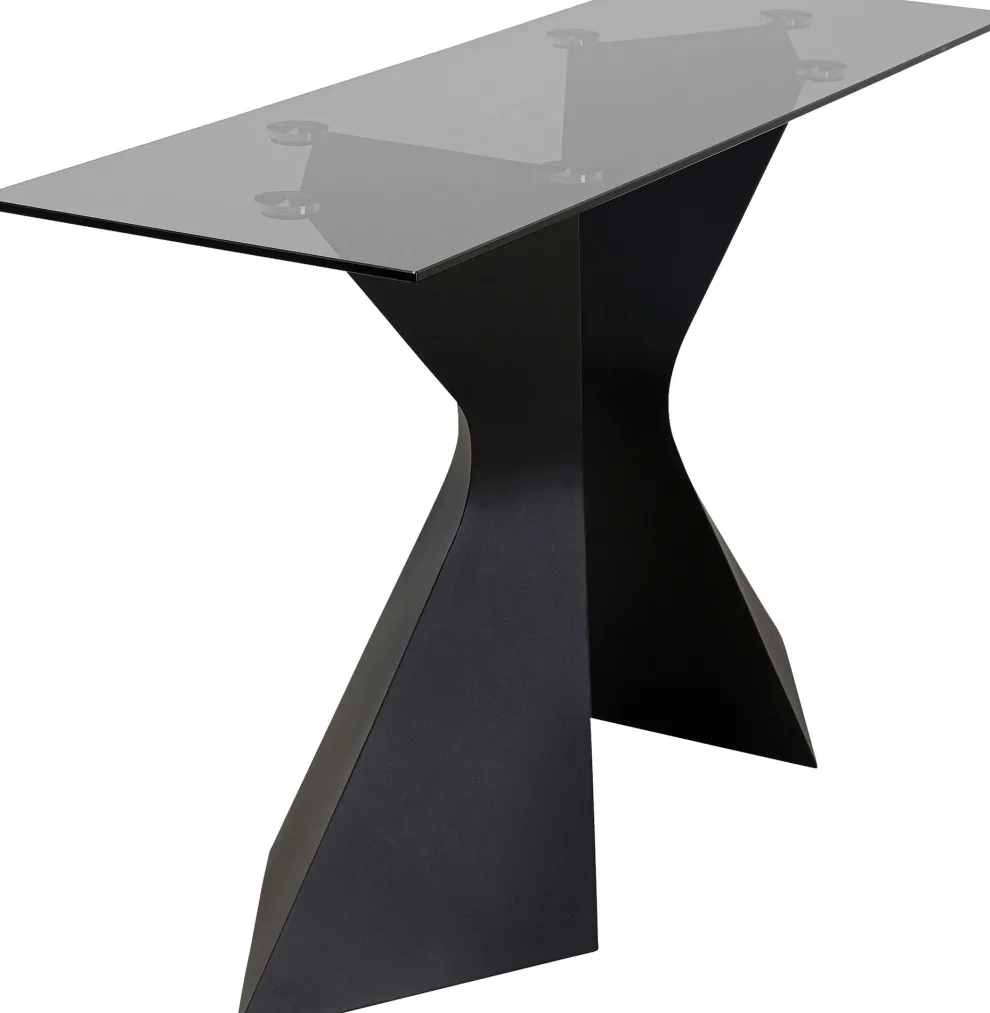 Console Gloria Zwart 140x81cm