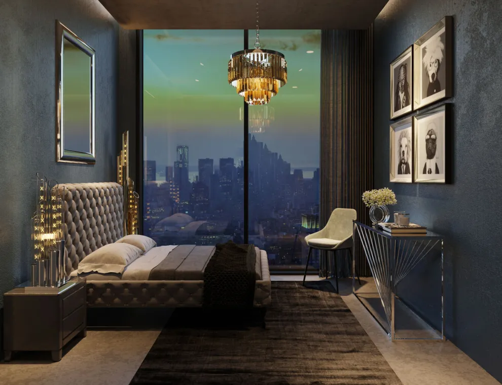 Console Laser Zilver Helder Glas 120x40cm