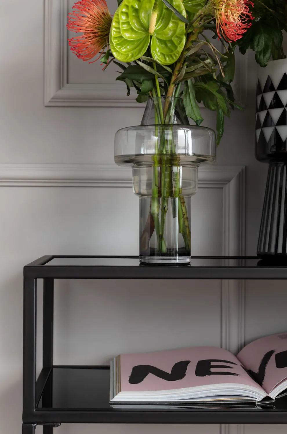 Console Loft Zwart 80x85cm