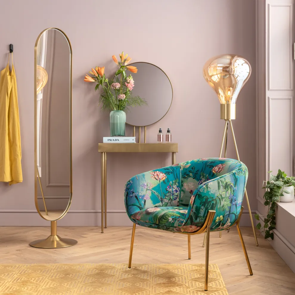 Console Met Spiegel Curve Art 153x70cm