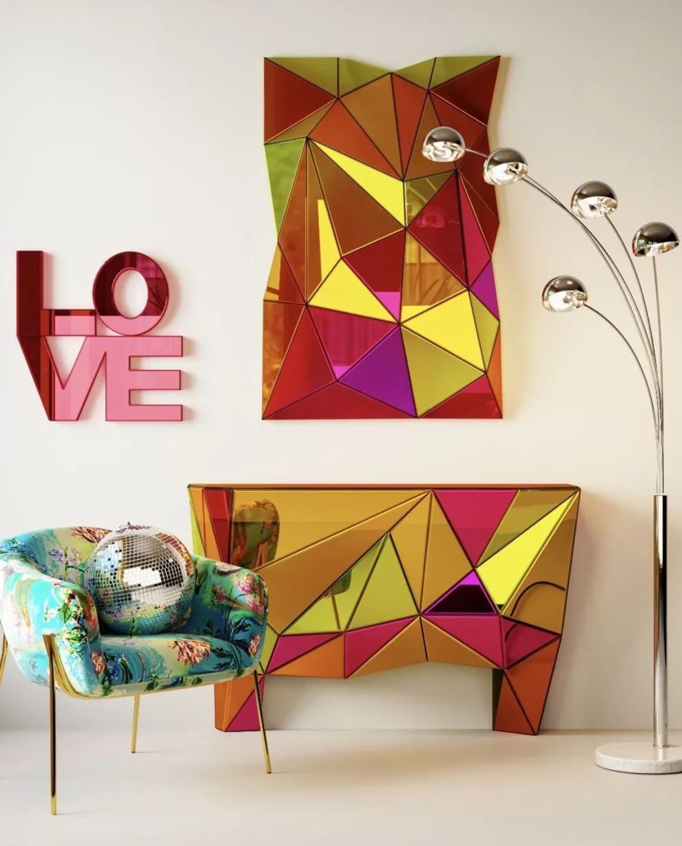 Console Prisma Colore 127cm