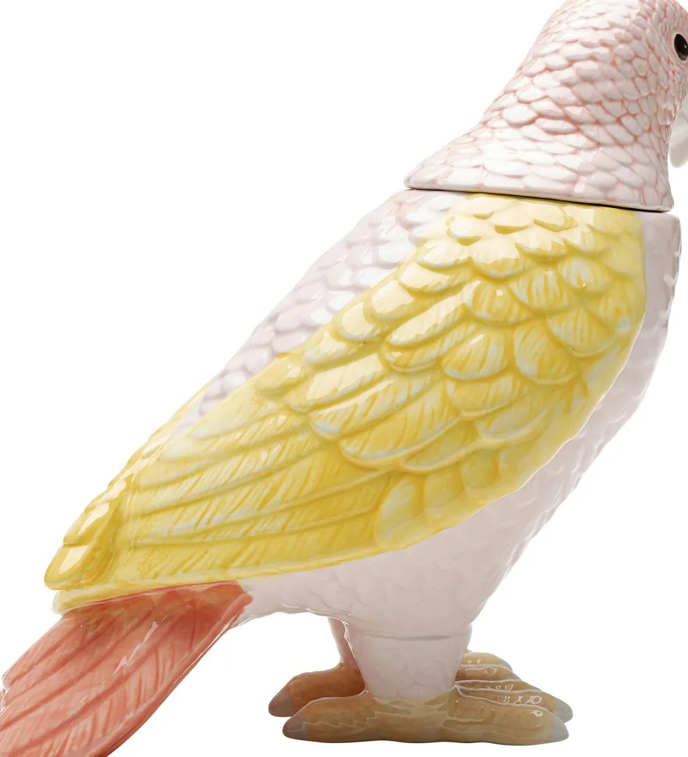 Deco Kan Exotic Bird Giallo 23cm