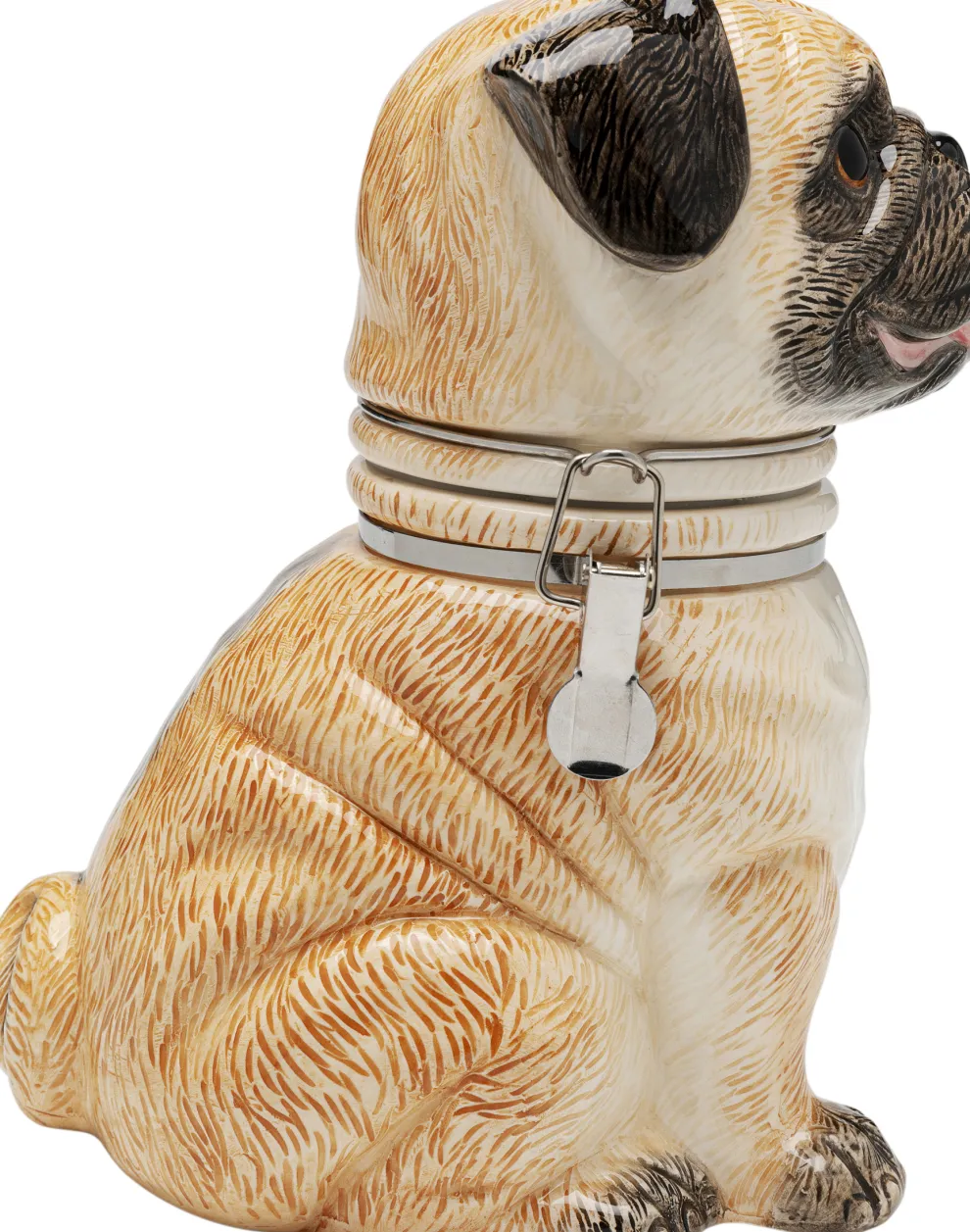 Deco Pot Pug 18cm