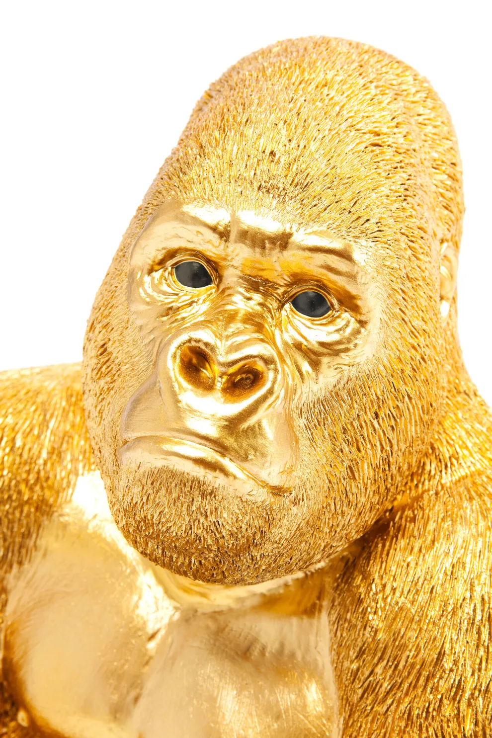 Decofiguur Aap Gorilla Side Medium Goud