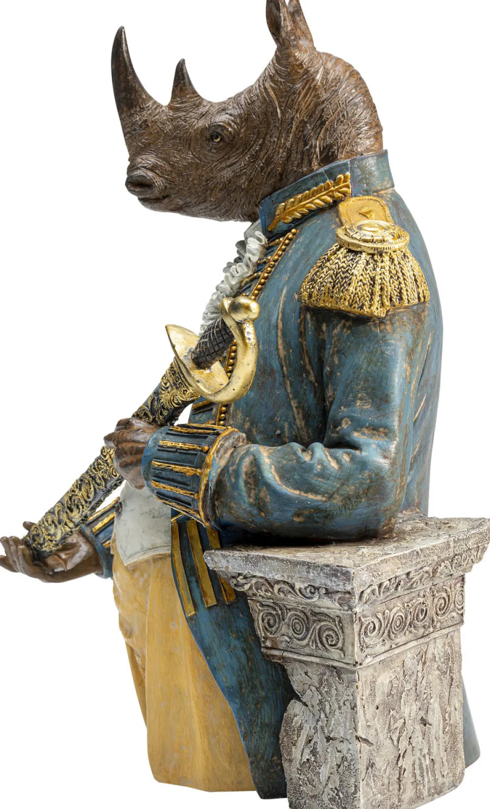 Decofiguur Angry Sir Rhino