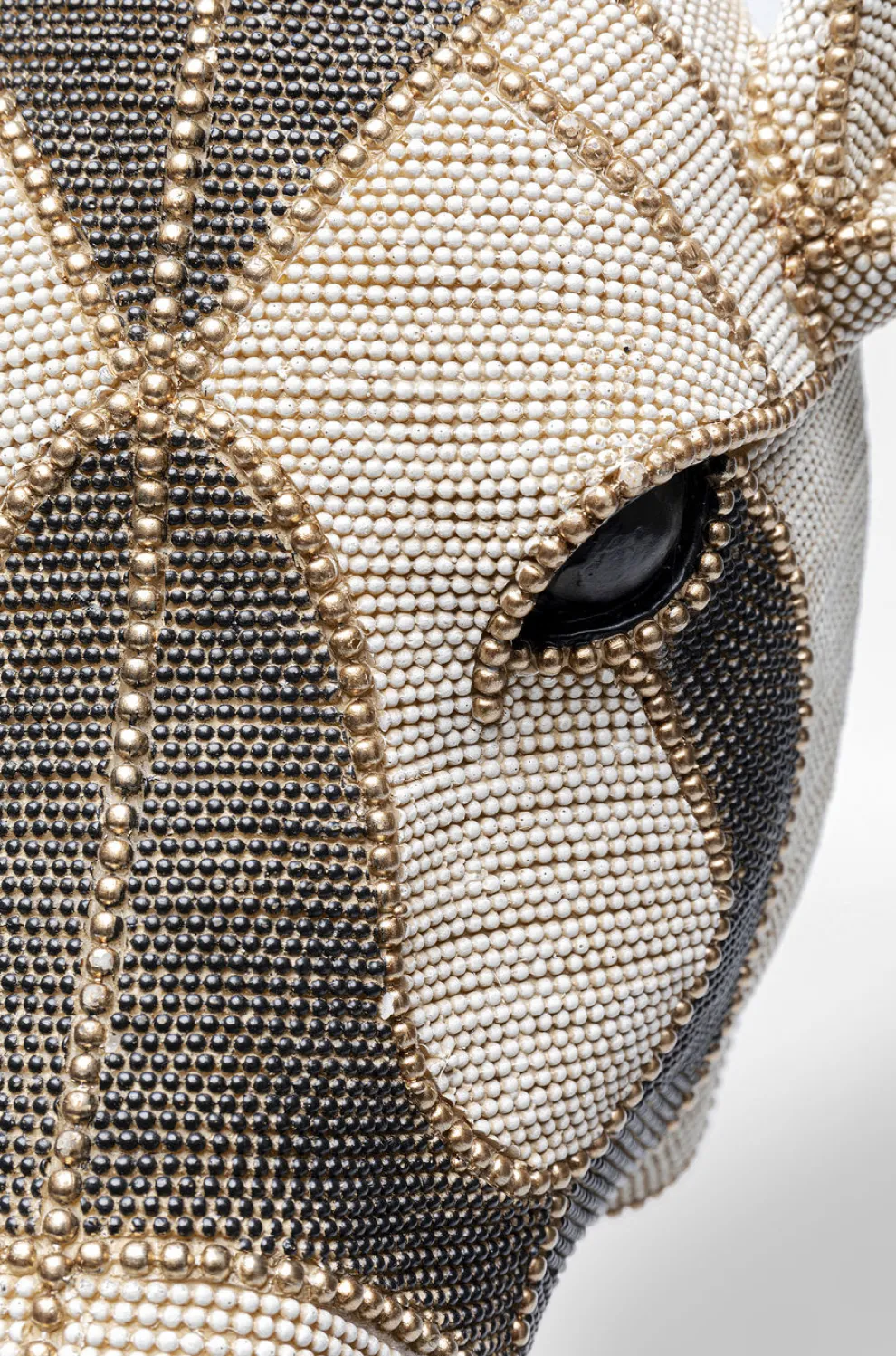 Decofiguur Antilope Head Pearls 124cm