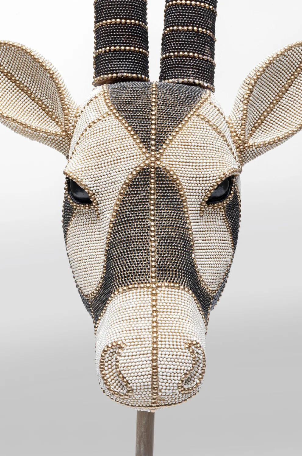 Decofiguur Antilope Head Pearls 124cm